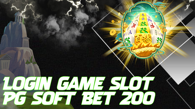 Login Game Slot PG Soft Bet 200